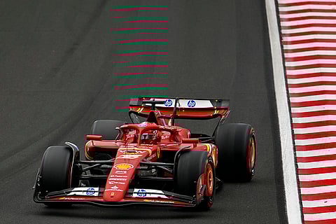 Ferrari driver Charles Leclerc of Monaco